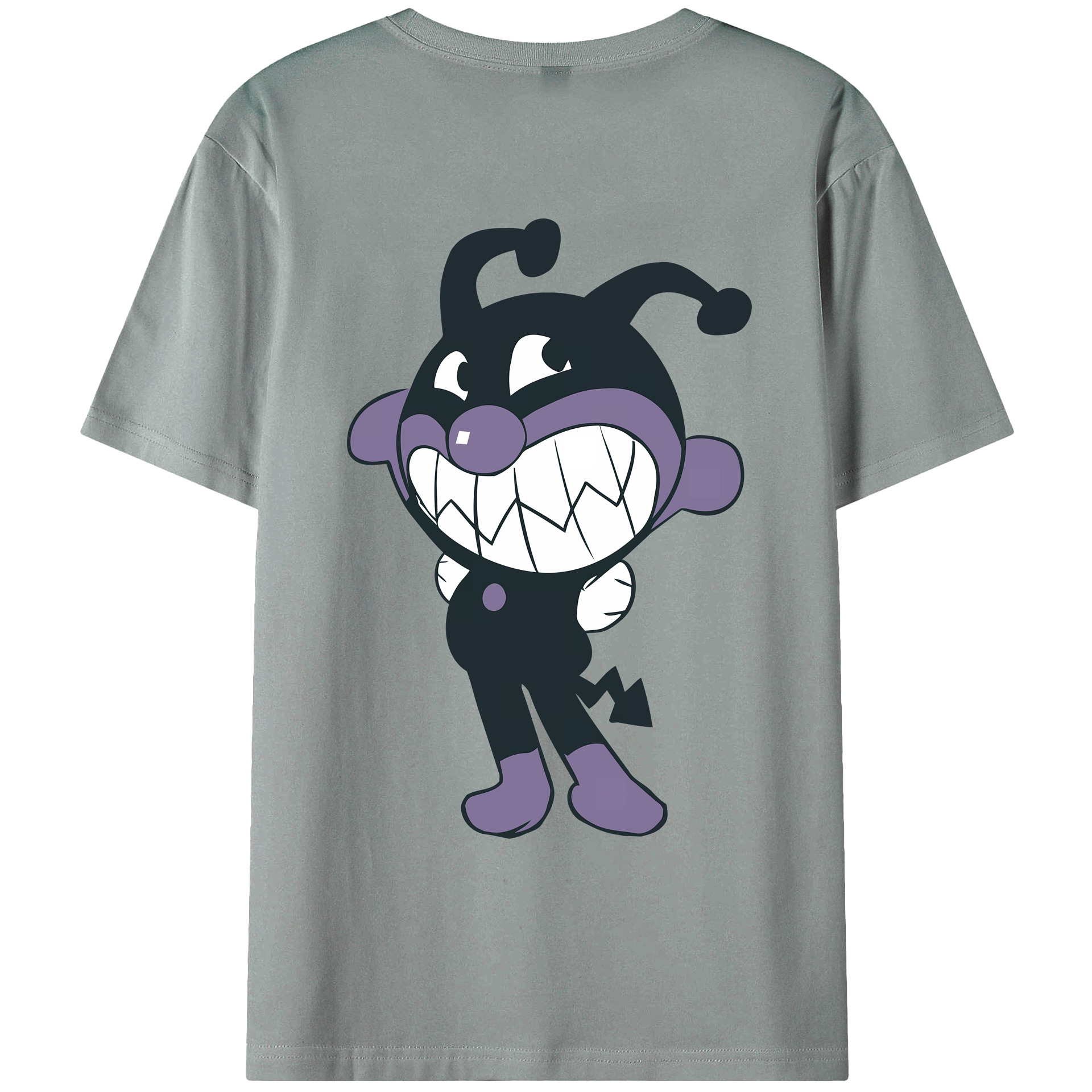 （画像用） アンパンマン Anpanman 綿100％ メンズ半袖Tシャツ（バックプリント） 通気性